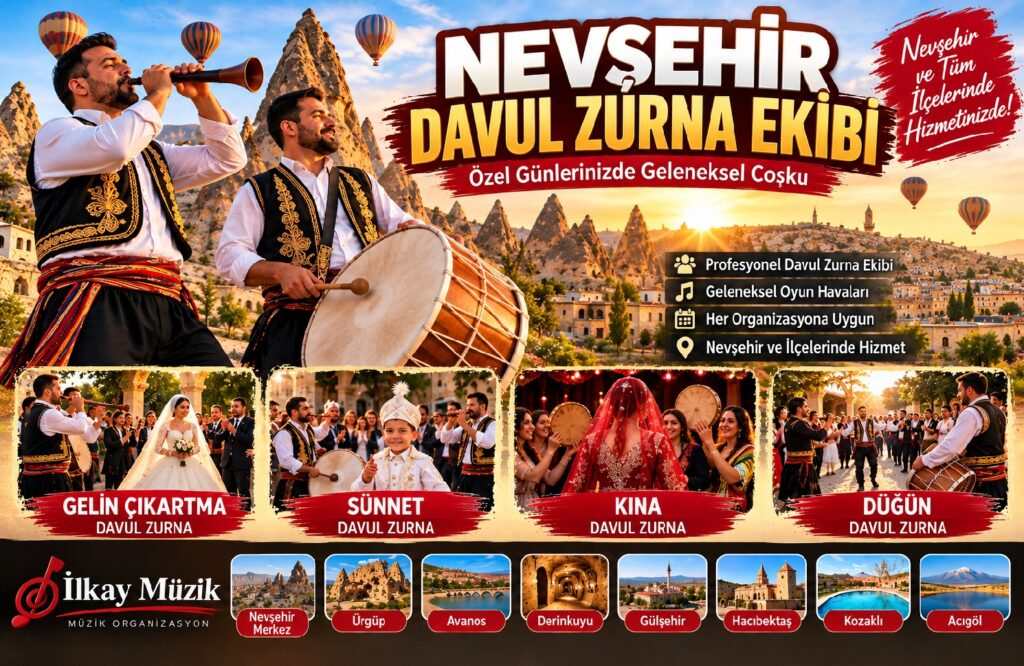 Nevşehir davul zurna ekibi
